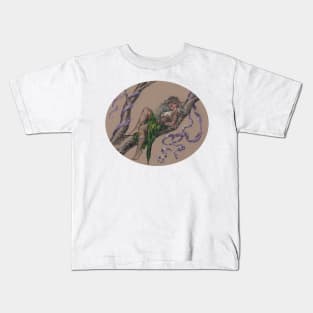 Tattooed Tree Elf - Just Hanging Around Kids T-Shirt